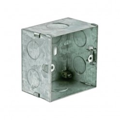 AUDAC WB3102/FS Wall mounting box Flush mount - solid wall